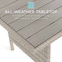 Load image into Gallery viewer, Ilio Rectangular 7 - Person 52'' Long Dining Set with Cushions
