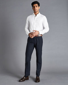 Italian Linen Pants - Dark Navy