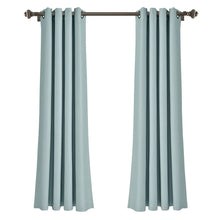 Load image into Gallery viewer, Ketterman Solid Blackout Thermal Grommet Curtain Panels (Set of 2)

