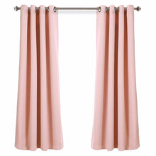 Load image into Gallery viewer, Ketterman Solid Blackout Thermal Grommet Curtain Panels (Set of 2)
