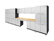 Load image into Gallery viewer, Kit 6: Premium Cabinet System | Four-Wide Storage Desk
