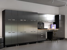 Load image into Gallery viewer, Kit 6: Premium Cabinet System | Four-Wide Storage Desk
