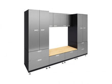 Load image into Gallery viewer, Kit 9: Premium Cabinet System | Double-Wide Media Center
