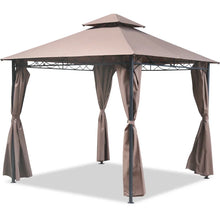 Load image into Gallery viewer, Large Garden 8.8 Ft. W x 8.8 Ft. D Steel Patio Gazebo
