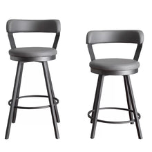 Load image into Gallery viewer, Laub Swivel Bar Stool (Set of 2) by Williston Forge
