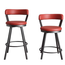 Load image into Gallery viewer, Laub Swivel Bar Stool (Set of 2) by Williston Forge
