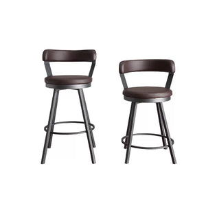 Laub Swivel Bar Stool (Set of 2) by Williston Forge
