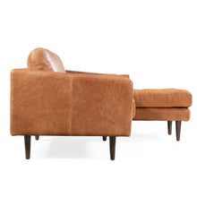 Load image into Gallery viewer, Leopold 104.5" Wide Genuine Leather Sofa &amp; Chaise
