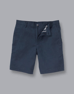 Linen Cotton Shorts - Ink Blue