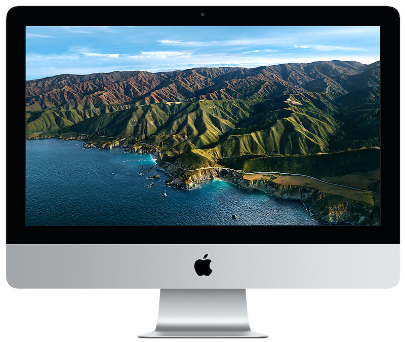 21.5-inch iMac / 1920-by-1080 sRGB display / 2.3GHz dual-core 7th-Gen i5
