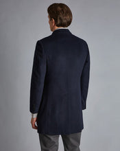 Load image into Gallery viewer, Wool Overcoat - Navy
