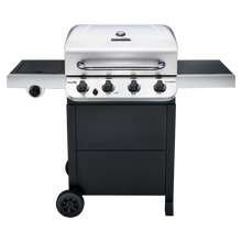 Load image into Gallery viewer, Performance Series Char-Broil 4 - Burner Free Standing Liquid Propane 36000 BTU Gas Grill with Side Burner
