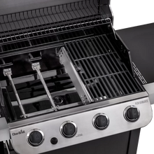 Load image into Gallery viewer, Performance Series Char-Broil 4 - Burner Free Standing Liquid Propane 36000 BTU Gas Grill with Side Burner
