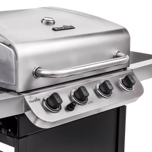 Load image into Gallery viewer, Performance Series Char-Broil 4 - Burner Free Standing Liquid Propane 36000 BTU Gas Grill with Side Burner
