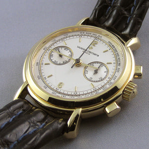 Vacheron Constantin Men`s 49002/005 Yellow Gold Chronograph