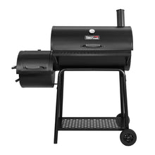 Load image into Gallery viewer, Royal Gourmet 30" Barrel Charcoal Grill with Smoker
