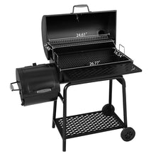 Load image into Gallery viewer, Royal Gourmet 30" Barrel Charcoal Grill with Smoker
