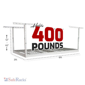 3′ x 6′ Overhead Garage Storage Rack