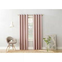 Load image into Gallery viewer, Solid Room Darkening Thermal Grommet Single Curtain Panel
