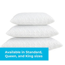 Load image into Gallery viewer, Springer Shredded Memory Foam Medium Support Pillow (Set of 2)
