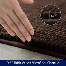 Load image into Gallery viewer, Super Soft Ultra Absorbent Non-Slipping Bath Rug
