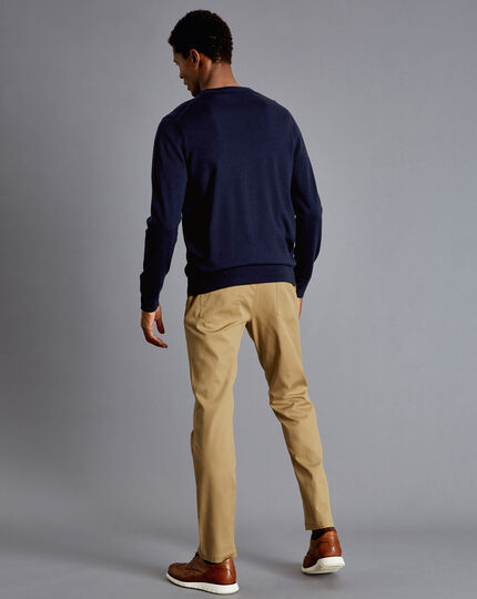 Textured 5-Pocket Pants - Sand