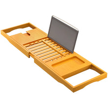 Load image into Gallery viewer, Tieman Freestanding Bamboo Bath Caddy
