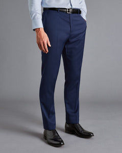 Twill Business Suit - Royal Blue