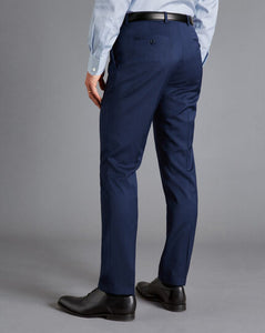 Twill Business Suit - Royal Blue