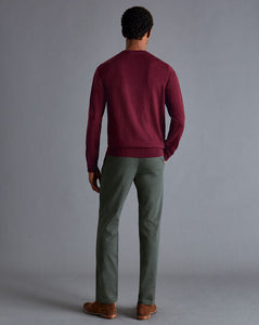 Ultimate Non-Iron Chinos - Forest Green