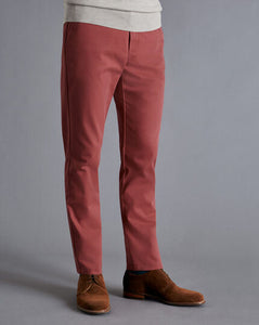 Ultimate Non-Iron Chinos - Maroon Red