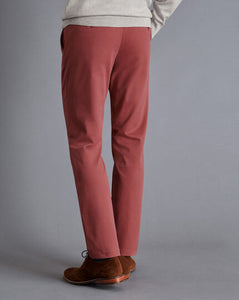 Ultimate Non-Iron Chinos - Maroon Red