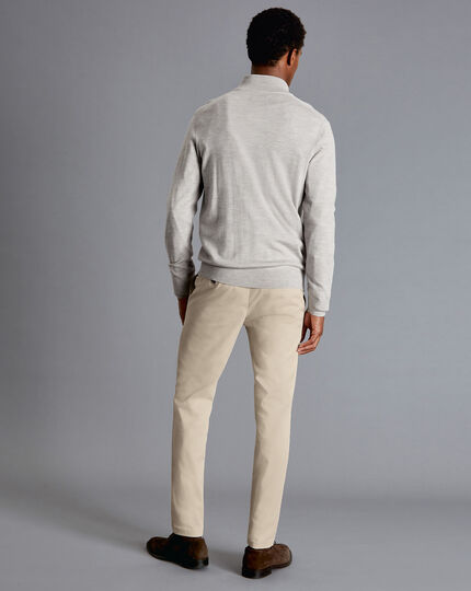 Ultimate Non-Iron Chinos - Stone