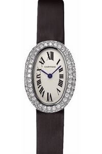 Cartier Ladies WB509531 Baignoire Mini 18K White Gold Watch