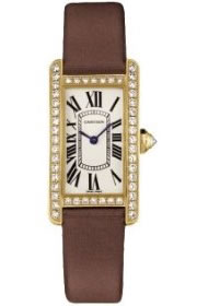 Cartier Ladies WB707231 Tank Americaine Yellow gold Round Diamond