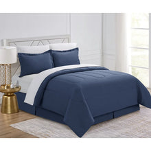 Load image into Gallery viewer, Wayfair Basics 8 Piece Microfiber Comforter Set Bed-In-A-Bag
