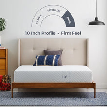 Load image into Gallery viewer, Wayfair Sleep™ 10'' Firm Gel Memory Foam Mattress
