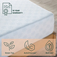 Load image into Gallery viewer, Wayfair Sleep™ 10" Arviso Medium Cooling Gel Memory Foam Mattress
