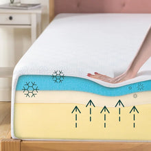 Load image into Gallery viewer, Wayfair Sleep™ 10" Arviso Medium Cooling Gel Memory Foam Mattress
