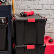 Load image into Gallery viewer, Weathertight Plastic Storage Tote (Set of 4)
