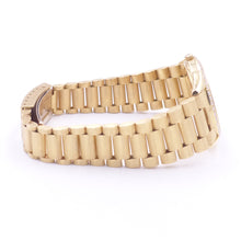 Load image into Gallery viewer, Omega Seamaster Quartz Yellow Gold-Plated with Aftermarket Diamonds Watch
