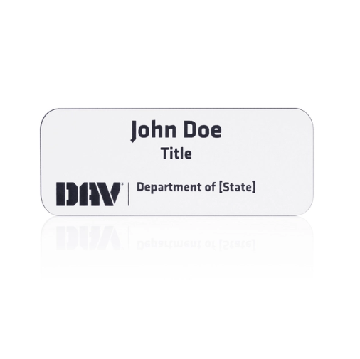 DAV Department Name Badge