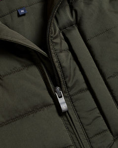 Quilted Gilet - Forest Green