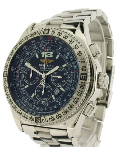 Breitling Men`s B 2 a4236222/b685-ss Black Dial Watch