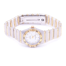 Load image into Gallery viewer, Omega Stainless Steel and 18K Yellow Gold Ladies Watch. Style: 56695234
