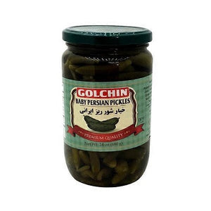 Persian Pickled Baby Cucumbers