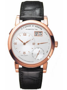 A.Lange & Sohne Men`s 101.032 Lange 1 18K Rose Gold Silver Dial