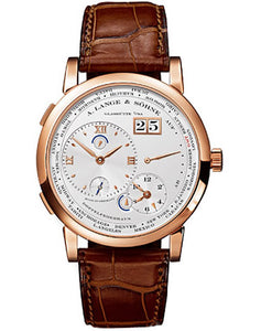 A.Lange & Sohne Men`s 116.032 Lange 1 Timezone 18K Rose Gold