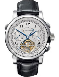 A.Lange & Sohne Men`s 702.025 Tourbograph Pour le Marite Platinum