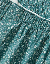 Load image into Gallery viewer, Apples and Pears Motif Woven Boxers - Pale Teal Green
